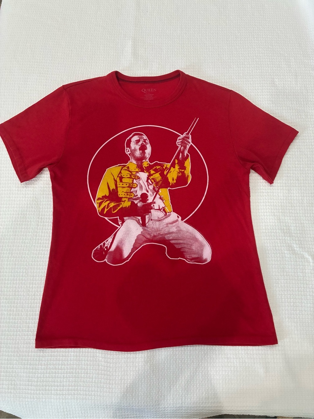 Lucky Brand x Queen Freddie Mercury "We Will Rock You" Graphic Tee - Medium